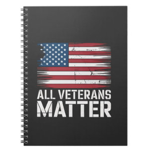 Carnet Tous les vétérans matière 4 juillet américain patr