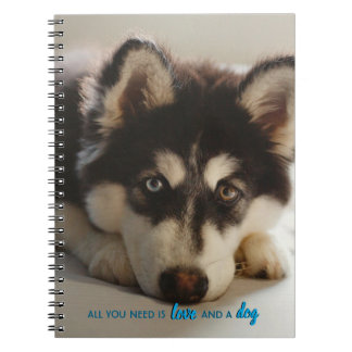 Carnet Tout ce dont vous avez besoin est l'amour et le ch