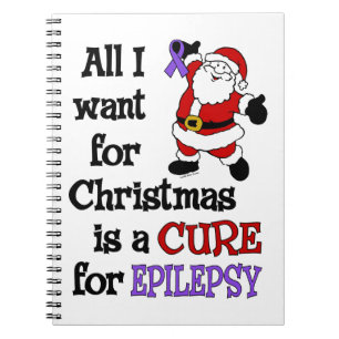 Carnet Tout Ce Que Je Veux Pour Noël...Épilepsie
