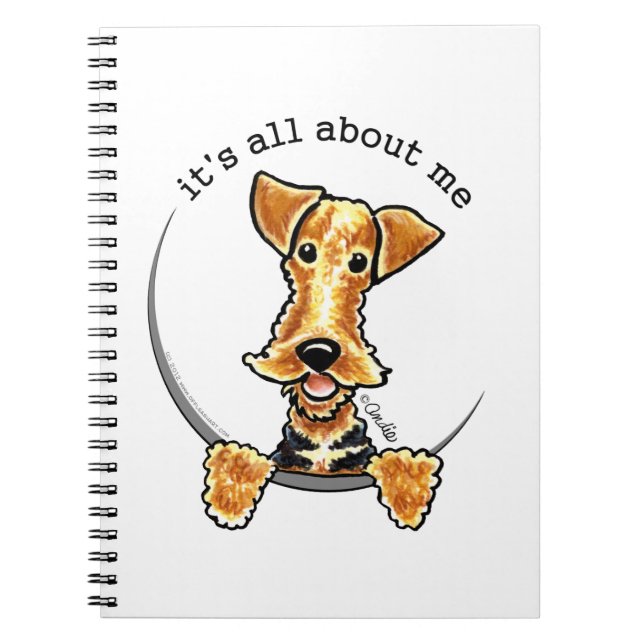 Carnet Tout sur l'Airedale Terrier (Devant)