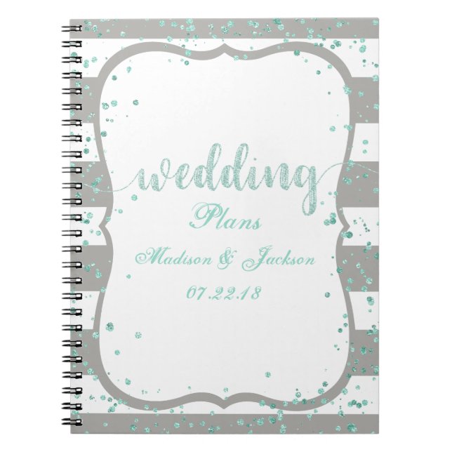 Carnet Tout Wedding planner Confetti Couleur (Devant)