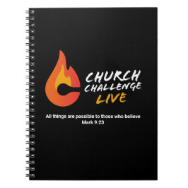 Carnet TOUTES LES CHOSES SONT POSSIBLES Church Challenge