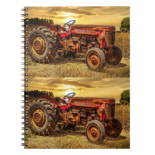 Carnet Traceur de la ferme rouge (Devant)
