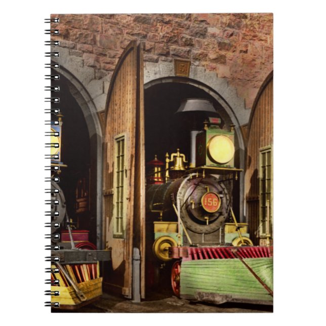Carnet Train - technologie de capture de vaches 1869 (Devant)