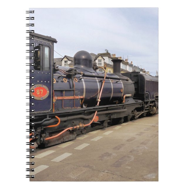 CARNET TRAINS À VAPEUR (Devant)
