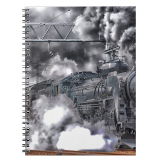 Carnet Trains à vapeur HDR Photo