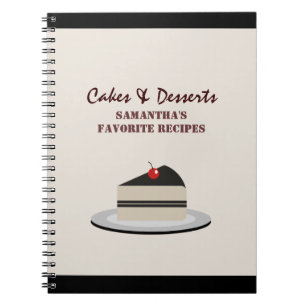Carnet Tranche de gâteau - recettes