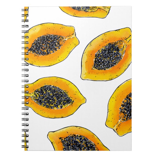 Carnet Tranches de Papaya (Devant)