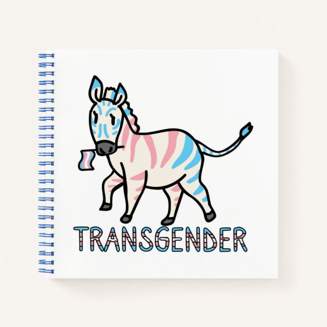Carnet Transgenre Zebra (Devant)