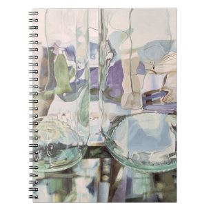 Carnet Transparent vert