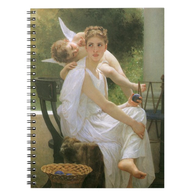 Carnet Travail interrompu par Bouguereau, Portrait d'ange (Devant)