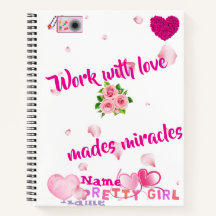 Travailler avec l'amour fait des miracles" Inspira