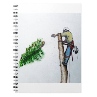 Carnet Tree Surgeon Arborist at work present
