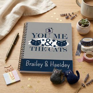 Carnet  Trendy fun contemporary modern stylish  spiral 