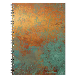 Carnet Trendy Rich Copper Patina Metallic