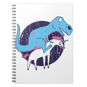 Carnet Trex Riding Unicorn