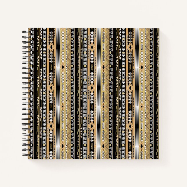 Carnet Tribal, ethnique, ornement (Devant)