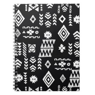 Carnet Tribal géométrique : arrière - plan élégant sans c