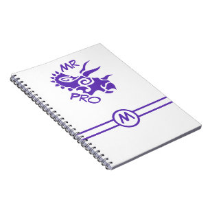 Carnet Tricératops Pro Purple Mister