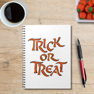 Carnet Trick Halloween ou Traiter les mots