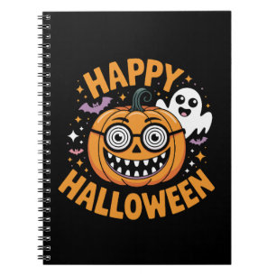 Carnet Trick Ou Traiter Halloween Citrouille Joyeux Hallo