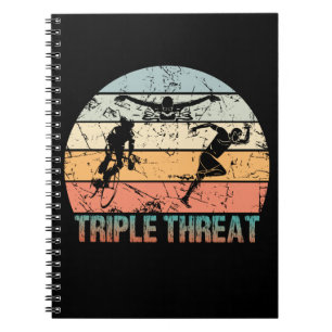 Carnet Triple Menace - Athlète de triathlon