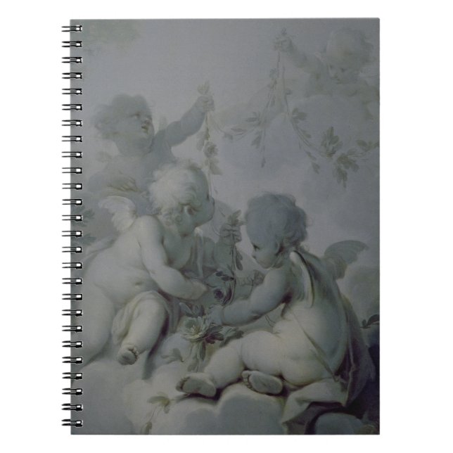 Carnet Trois cupidons, c.1775 (Devant)