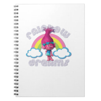 Carnet Trolls Rainbow Dreams Poppy