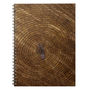 Carnet tronc d'arbre Brown