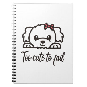 Carnet Trop mignon pour échouer(4)