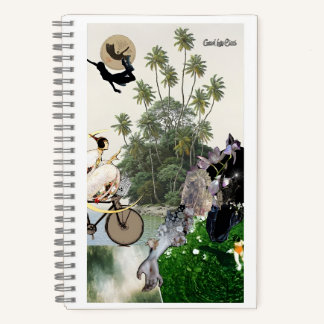 Carnet Tropical dreamlike conceptual collage