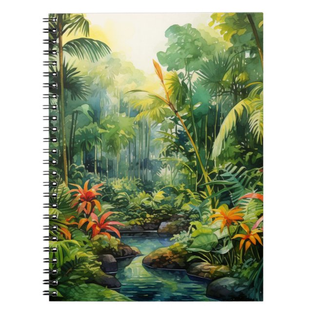 Carnet Tropical Forest (Devant)