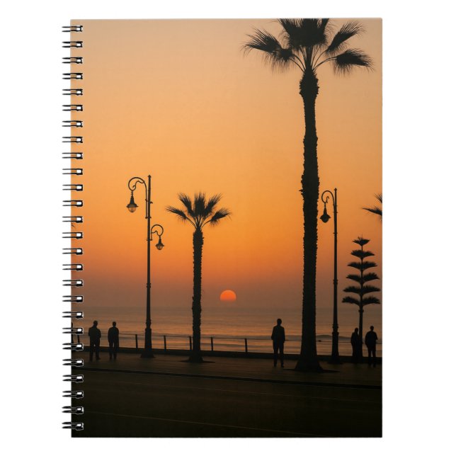 Carnet Tropical Sunset - Inspirant et paisible (Devant)