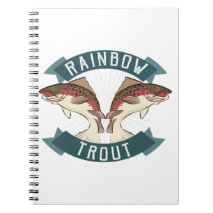 Carnet truite arc-en-ciel