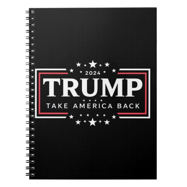 Carnet Trump 2024 : Reprendre l'Amérique (Devant)