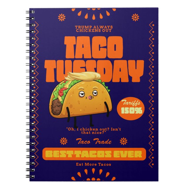 Carnet Trump chasse toujours les poulets (Devant)