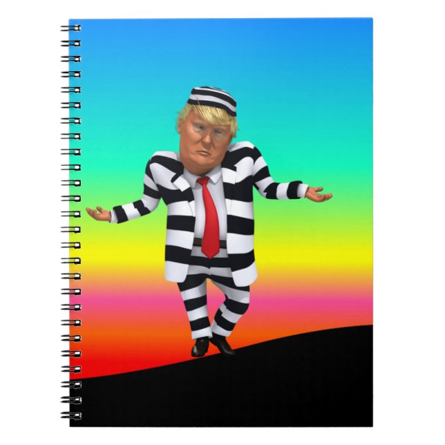 Carnet Trump en prison (Devant)