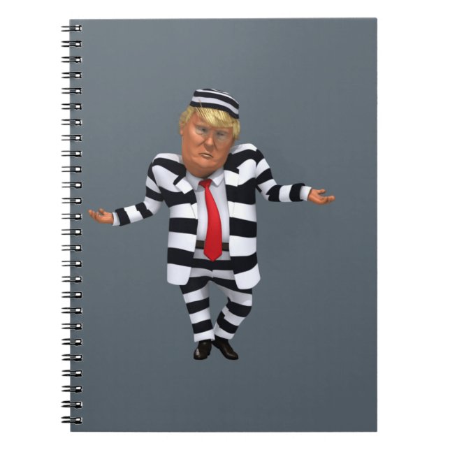 Carnet Trump en prison (Devant)