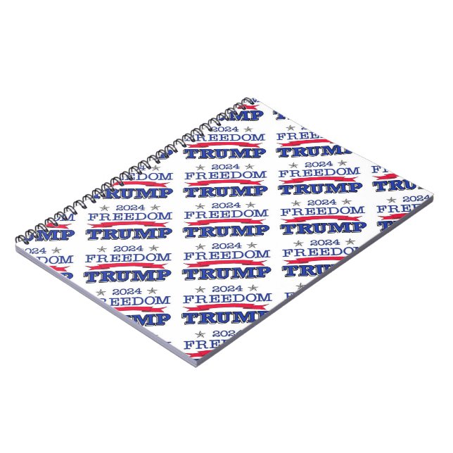 CARNET TRUMP FREEDOM 2024 (Côté gauche)