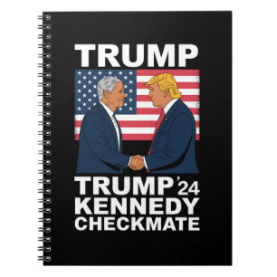 Carnet Trump Kennedy Échec et Mat 2024 Votez Trump Kenned