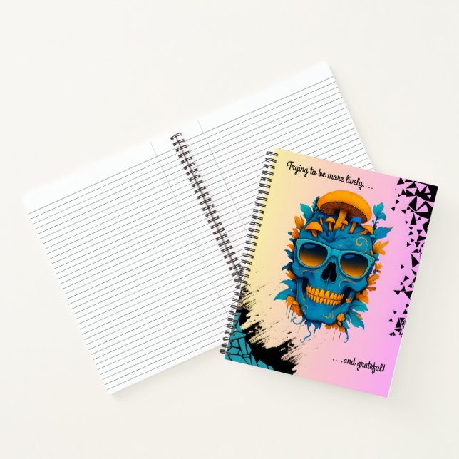 Carnet Trying to be more lively.....and grateful! (Intérieur)