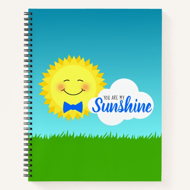 Carnet Tu Es Mon Soleil Heureux (Devant)