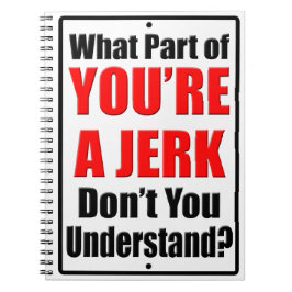 Carnet Tu es un Jerk