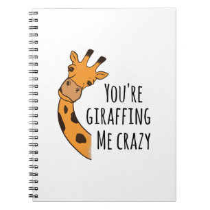 Carnet Tu me girafes fou