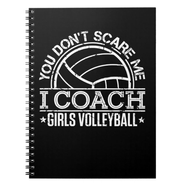 Carnet Tu ne me fais pas peur, j'enseigne le volley-ball  (Devant)