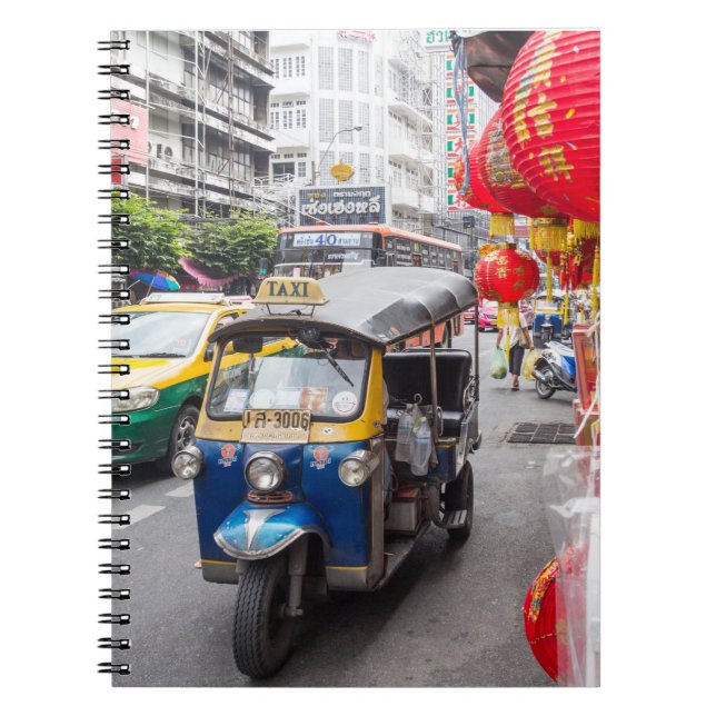 Carnet Tuk tuk, Bangkok (Devant)