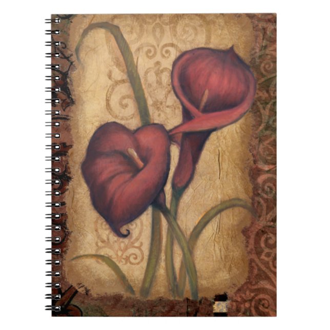 Carnet Tulipes rouges II (Devant)