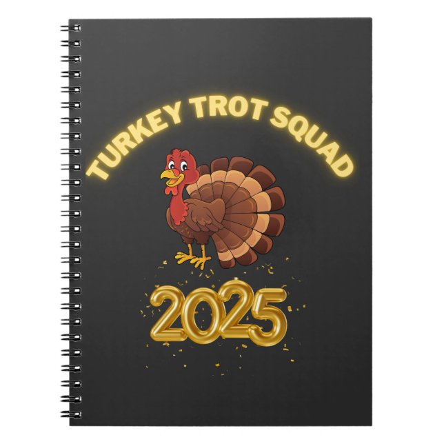 Carnet Turkey Trot Squad 2025 (Devant)