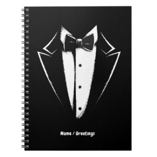 Carnet Tuxedo Classic Party Funny Concert Festival Design