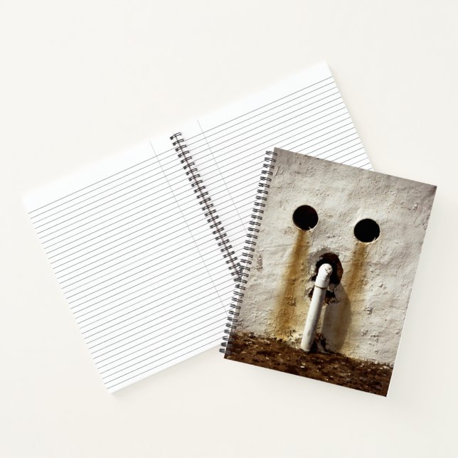 Carnet Tuyau d'eau urbain exposé (Intérieur)